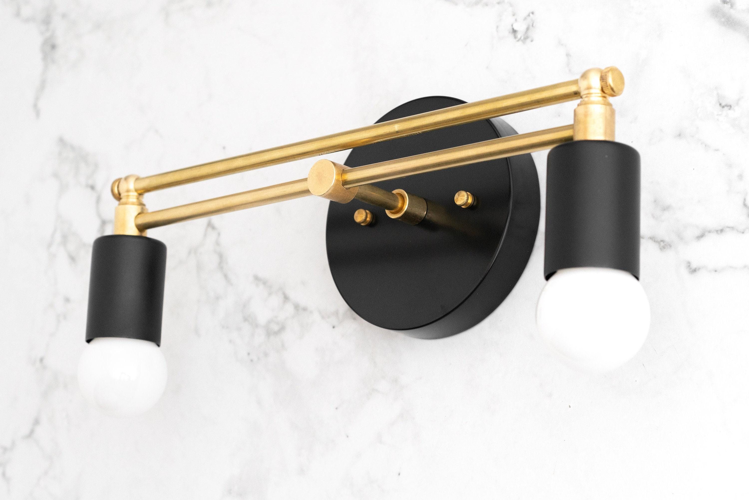 Mobilux Line Modern Vanity Light - Bathroom Wall Fixture in Art Deco Style K1487