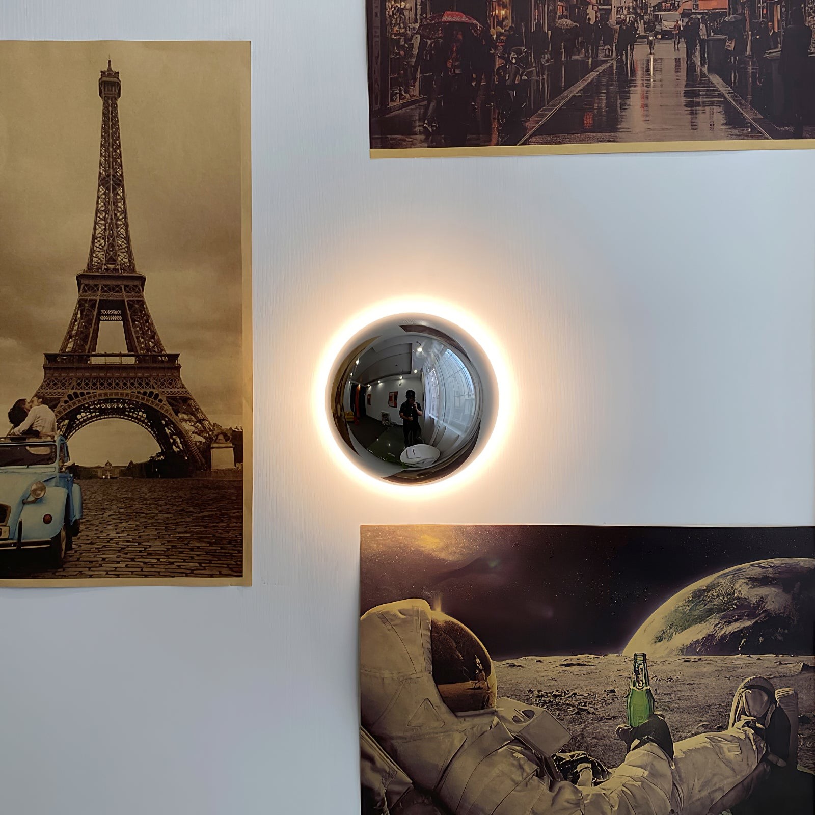 Round Metal Wall Lamp K1079