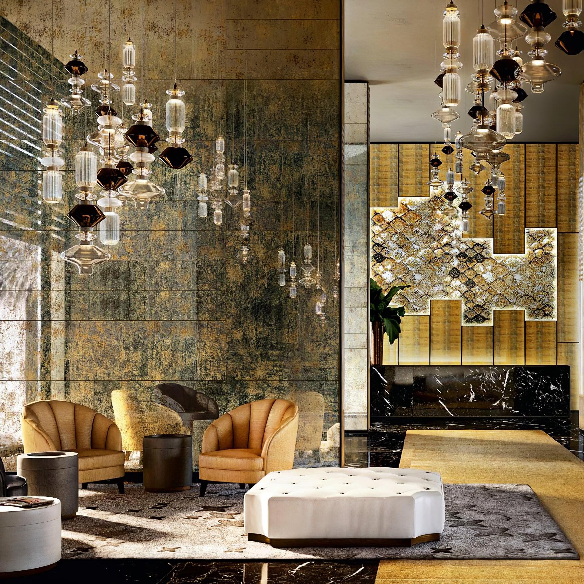 Modern Elegant Ballet Glass Pendant Light K904