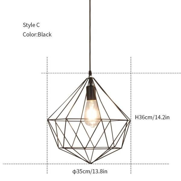 Diamond Hanging Light