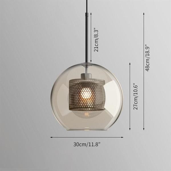 Chiswick Glass Pendant Light