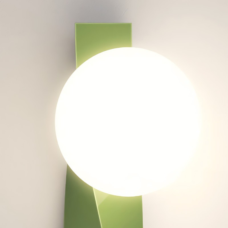 Nordic Twisted Geometric Globe Bar Wall Light K181