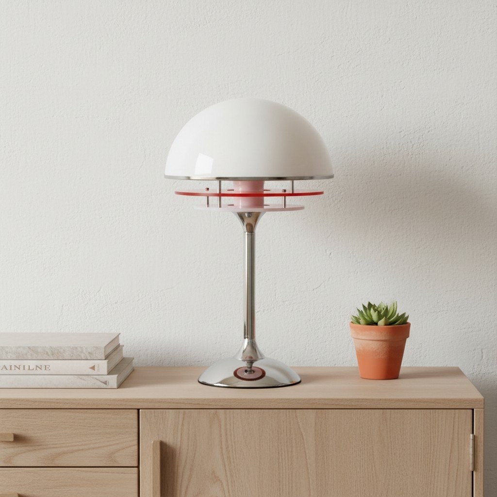 Afterglow Geometric Sunset Glow Table Lamp - Modern Sculptural Table Lamp for Living Room Decor K2134