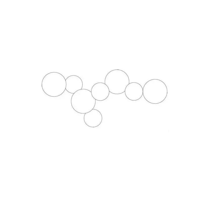 PUCK WALL ART | Fluorescent wall light