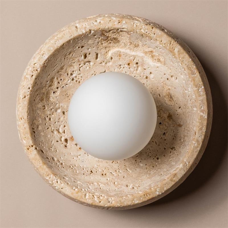 Faro Travertine Wall Lamp D666
