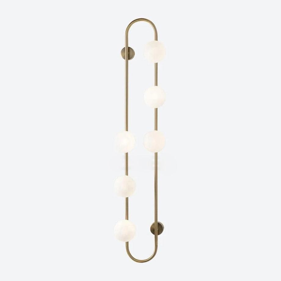 Nordic Modern Geometric Glass Globe Wall Lamp K283