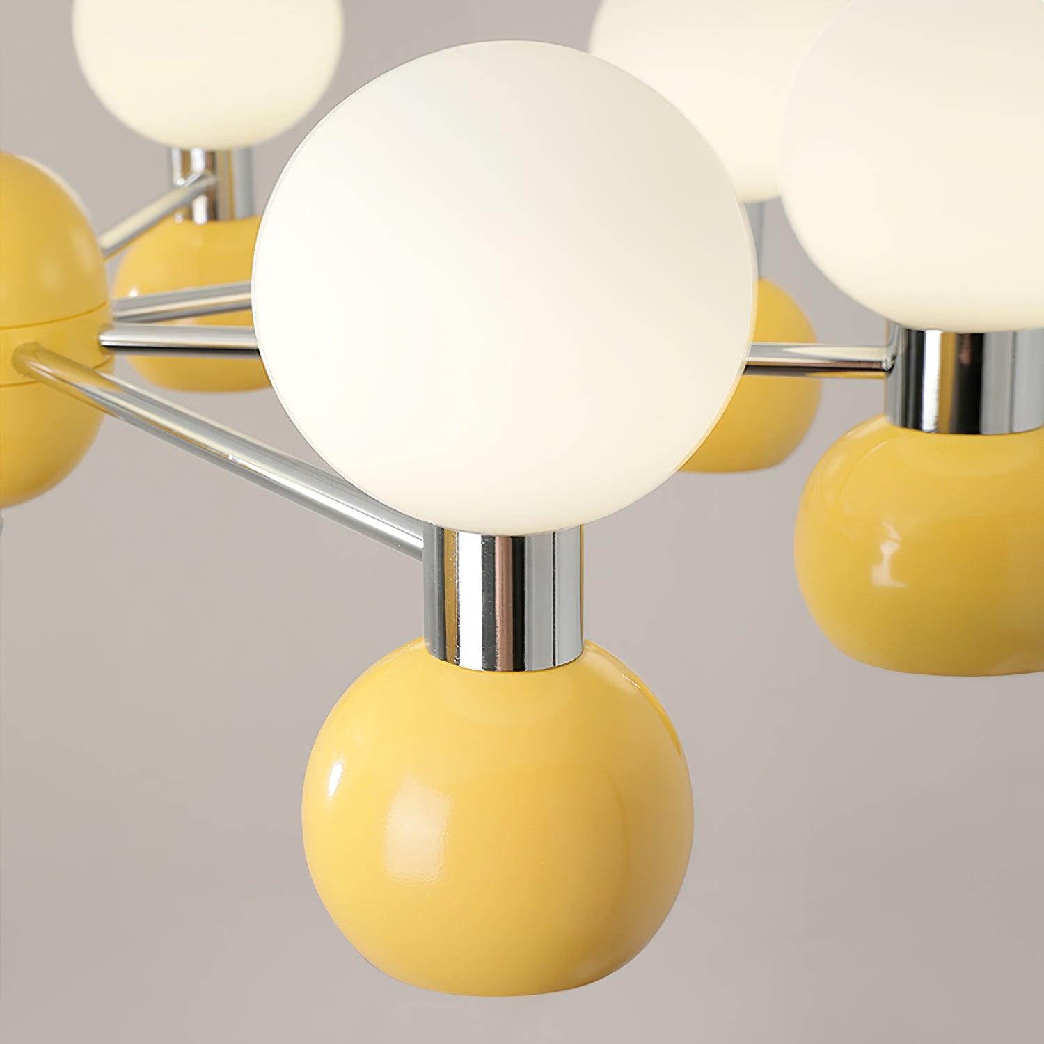 Modern Minimalist Multiple Head Metal Chandelier K741