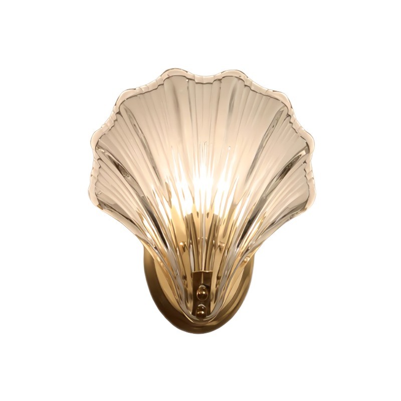 Vintage Rustic Shell Indoor Wall Light