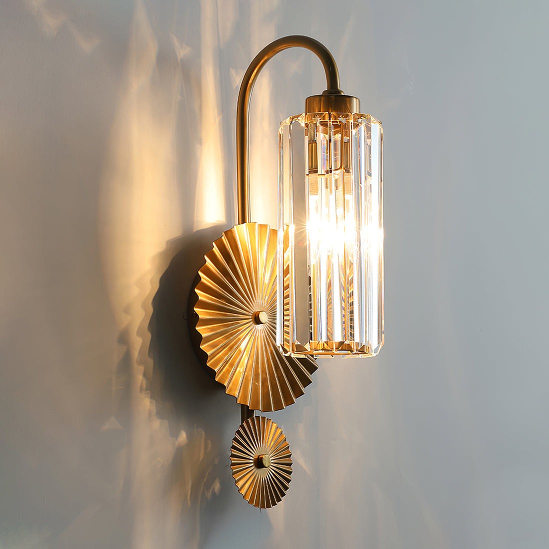 Nordic Light Luxury Crystal Wall Lamp K306