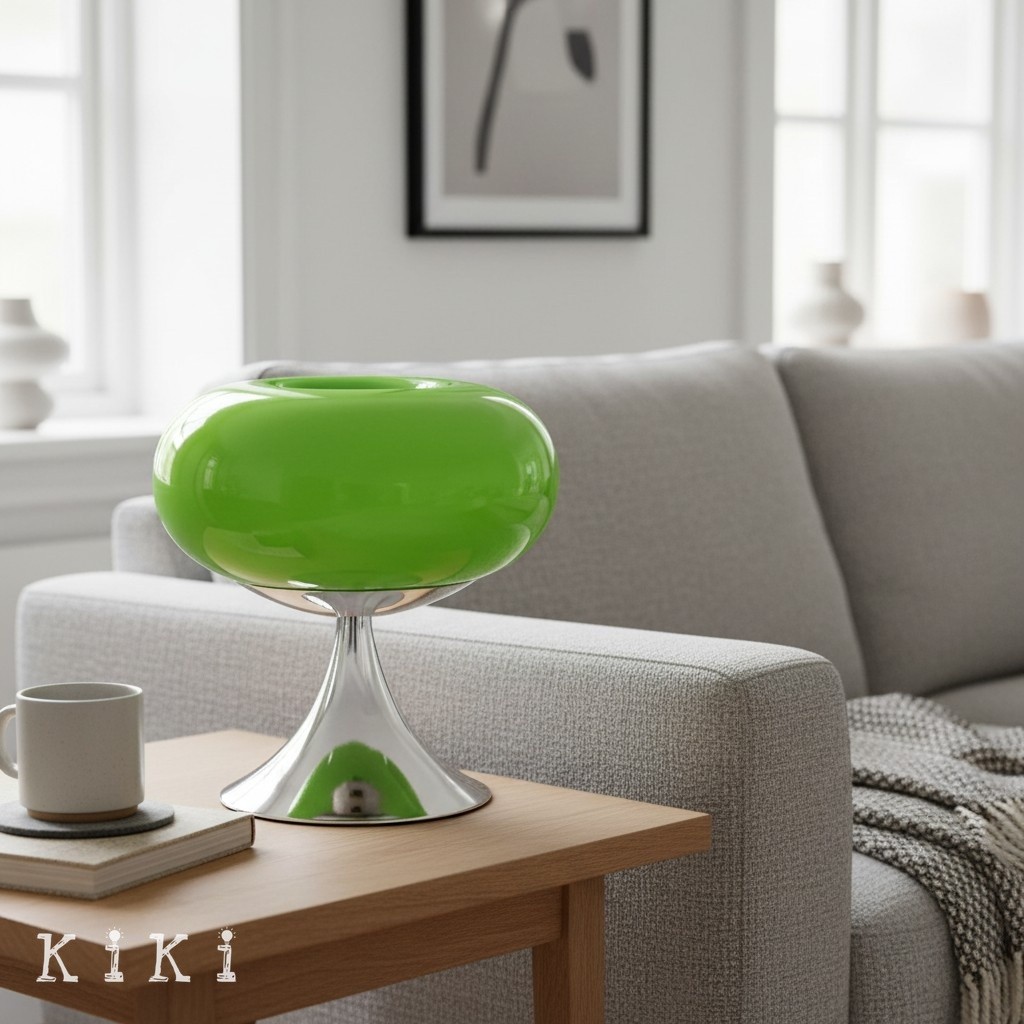 Lollora Playful Rounded LED Table Lamp Minimalist for Desk Shelf K149