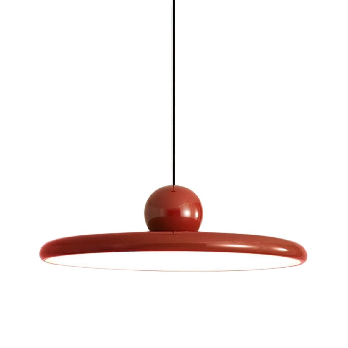 Minimalist Cream Style Flying Disc Pendant Lamp K790