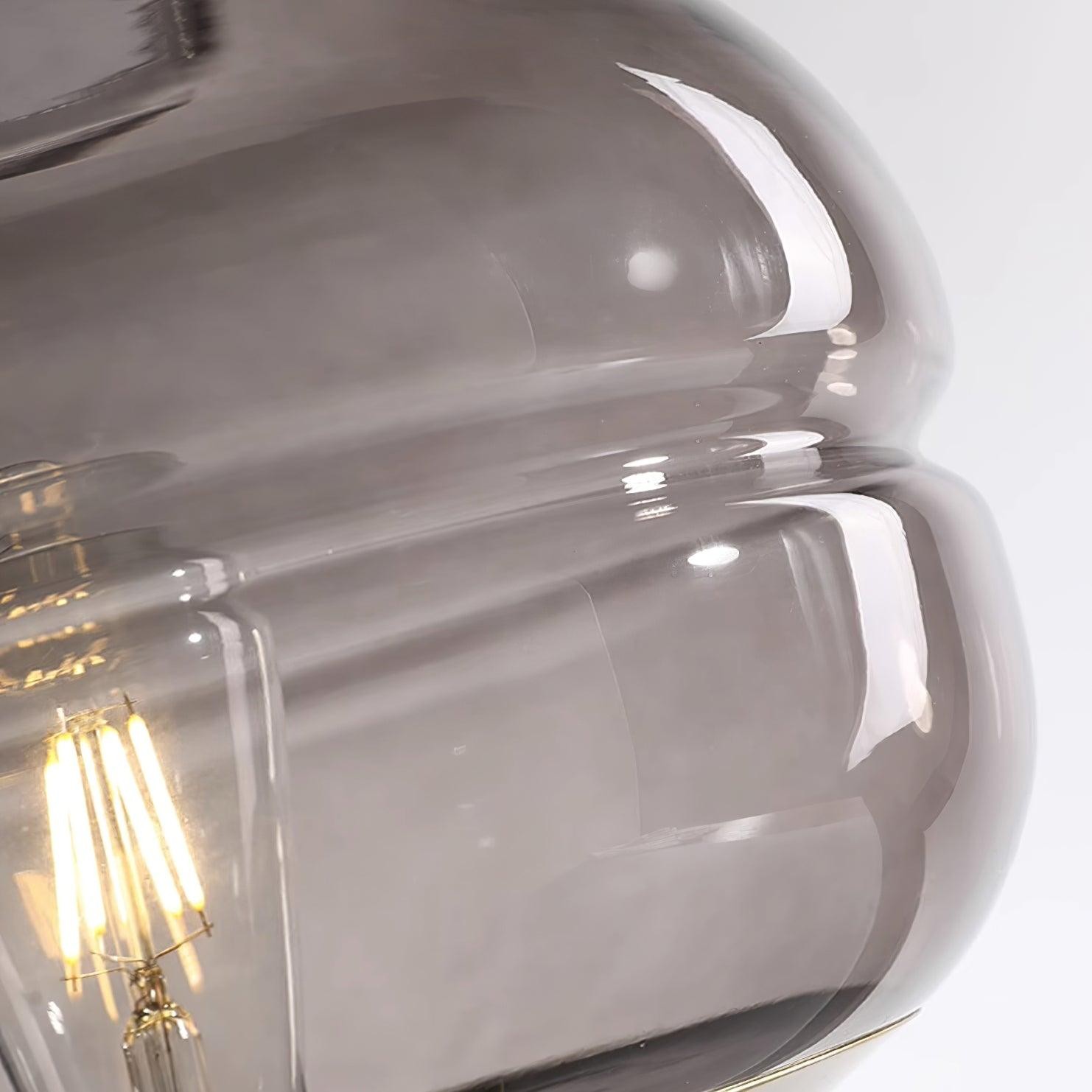 Luxury Personality Colored Glass Cover Tall Table Lamp K515