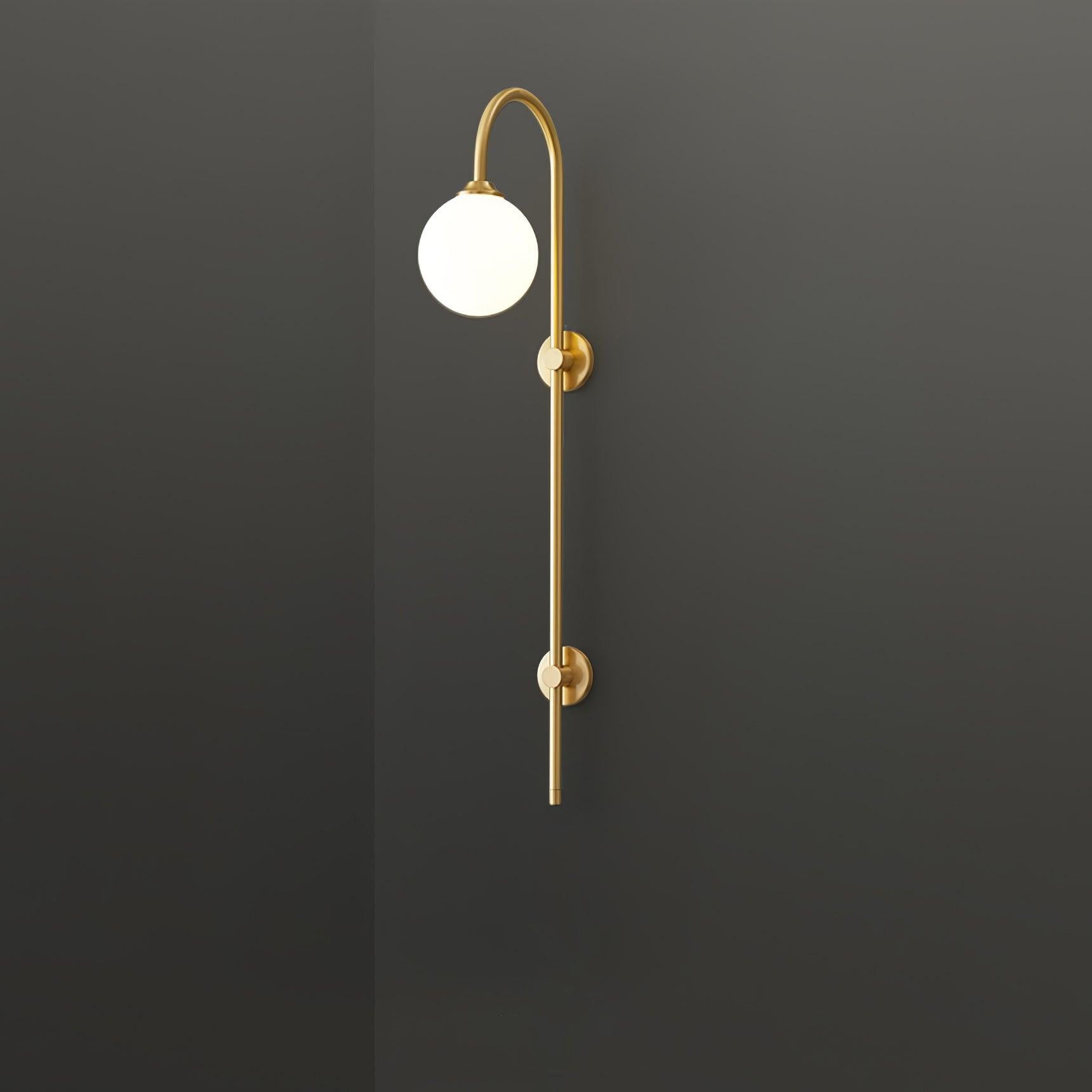 Globe Brass Wall Sconce K410