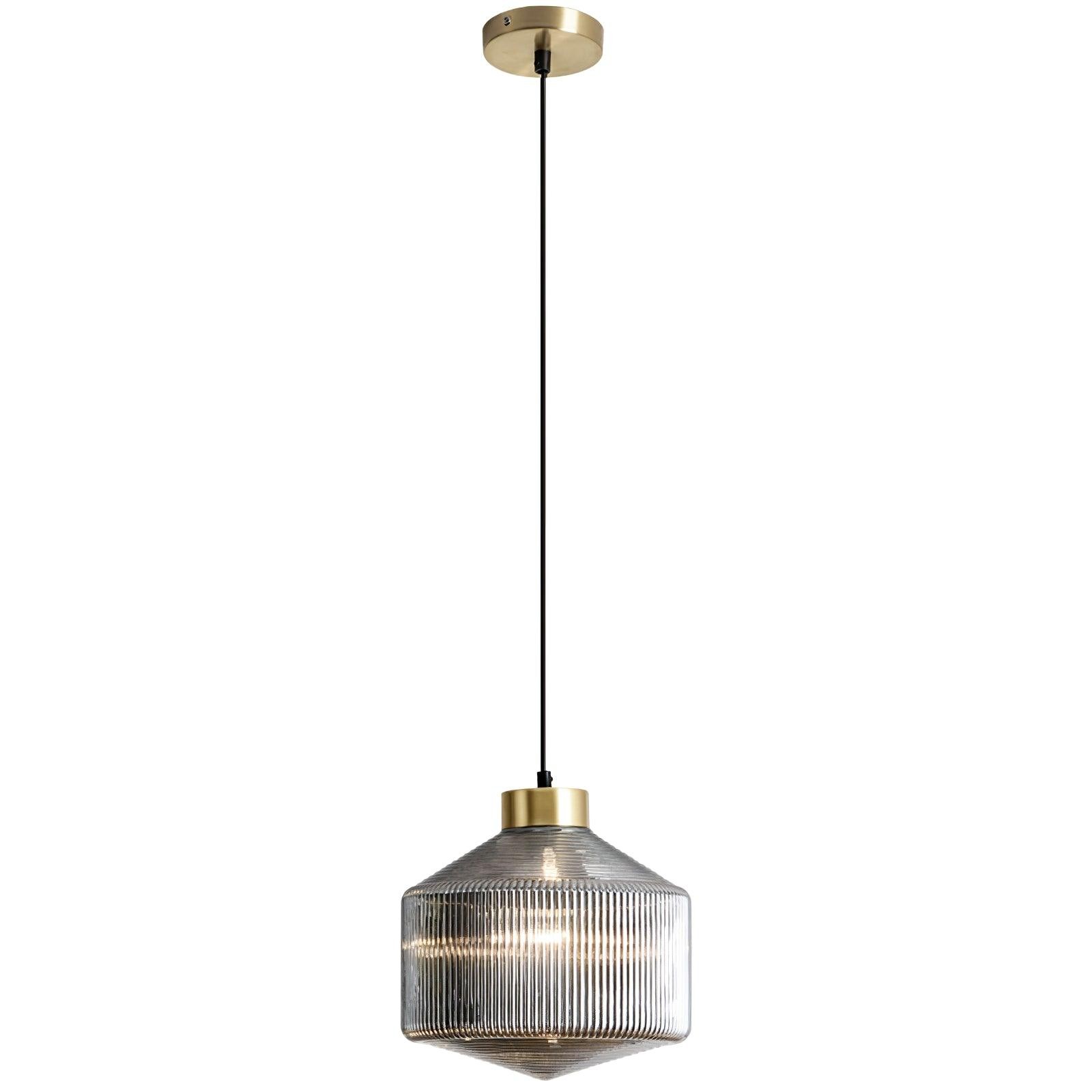 Striped Spinning Top Pendant Light K678