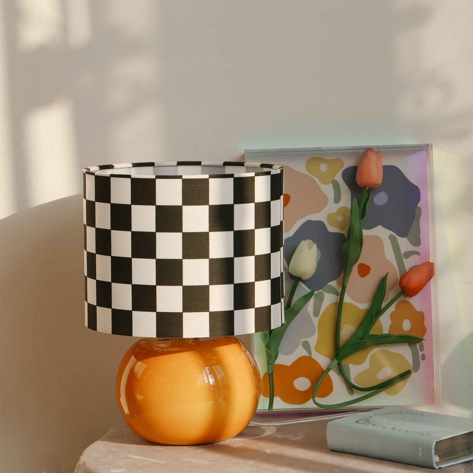 Checkerboard Table Lamp K992
