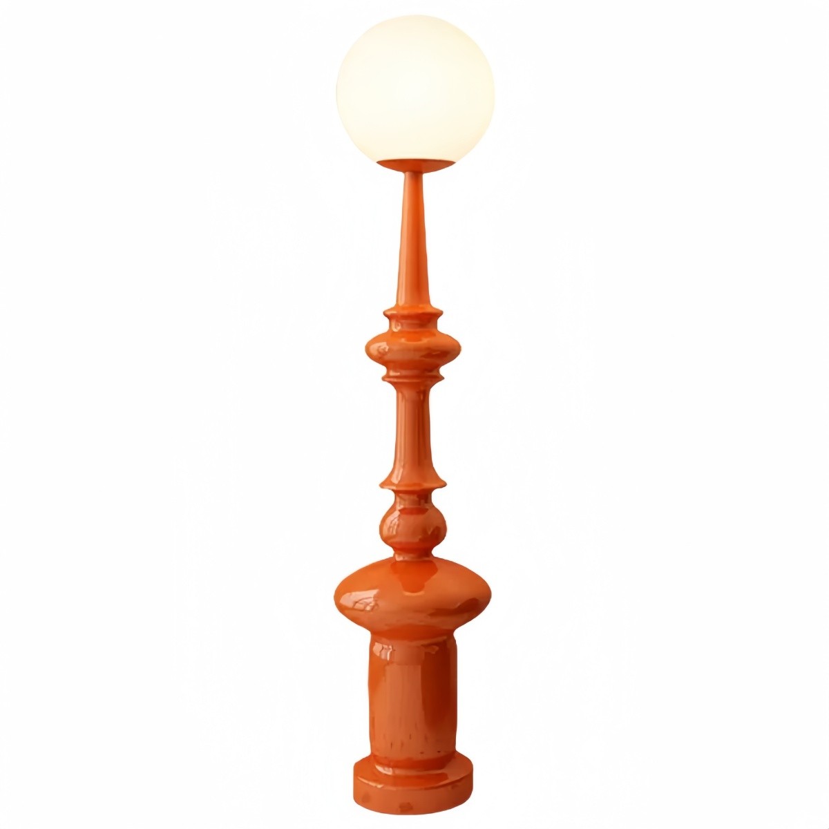 Retro Creative Roman Chess Column Floor Lamp K163
