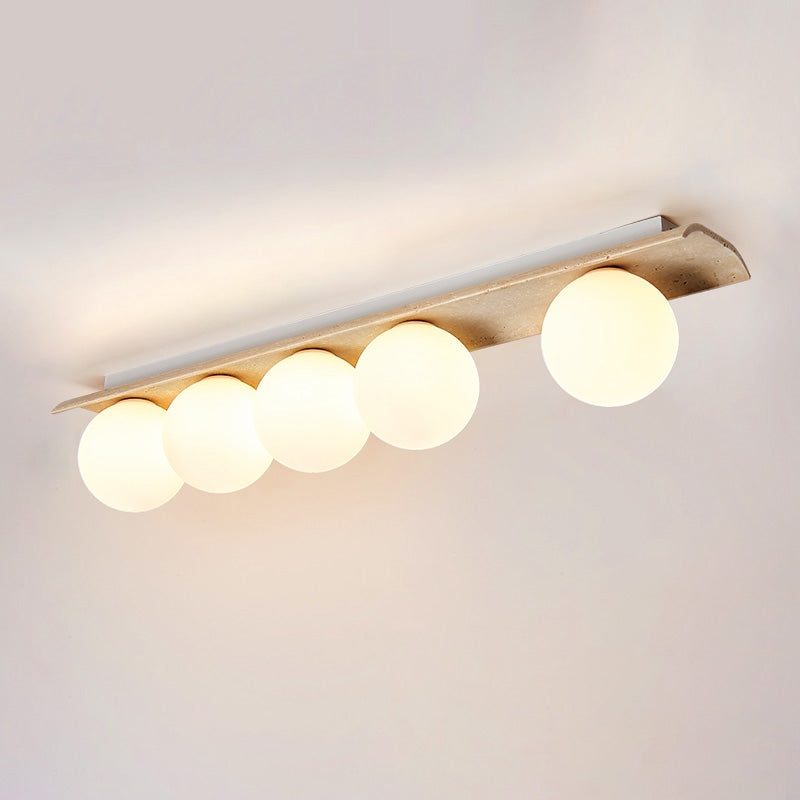 Bianca Globe Ceiling Lamp D689