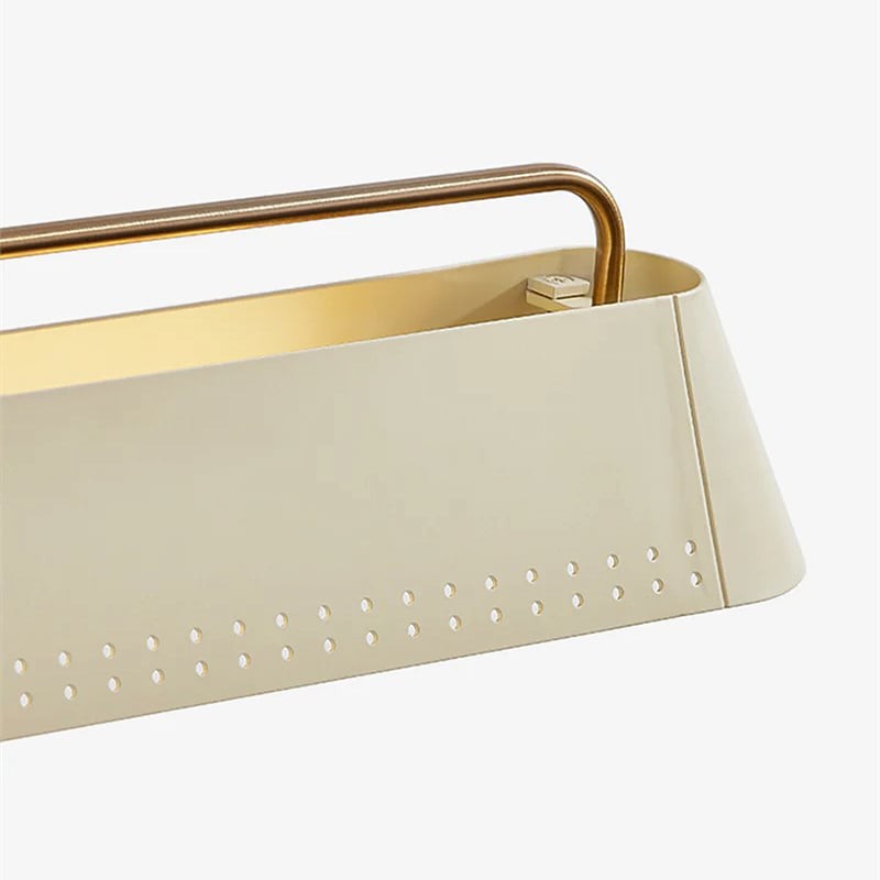 Libris Wall-Mounted Picture Light - Modern Steel Frame with Soft Sand Shade for Entryway & Dining K2183