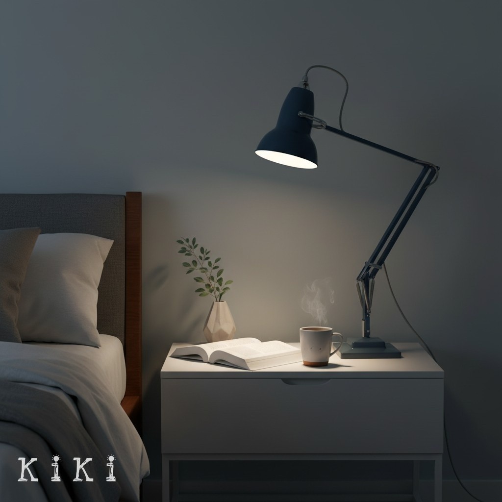 Modryx Articulated Desk Lamp - Industrial Aesthetic for Workstation and Bedroom K2132
