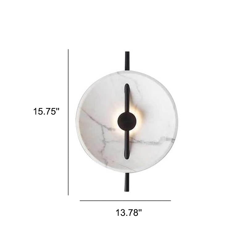 Nordic Round Resin Wall Ligh D771