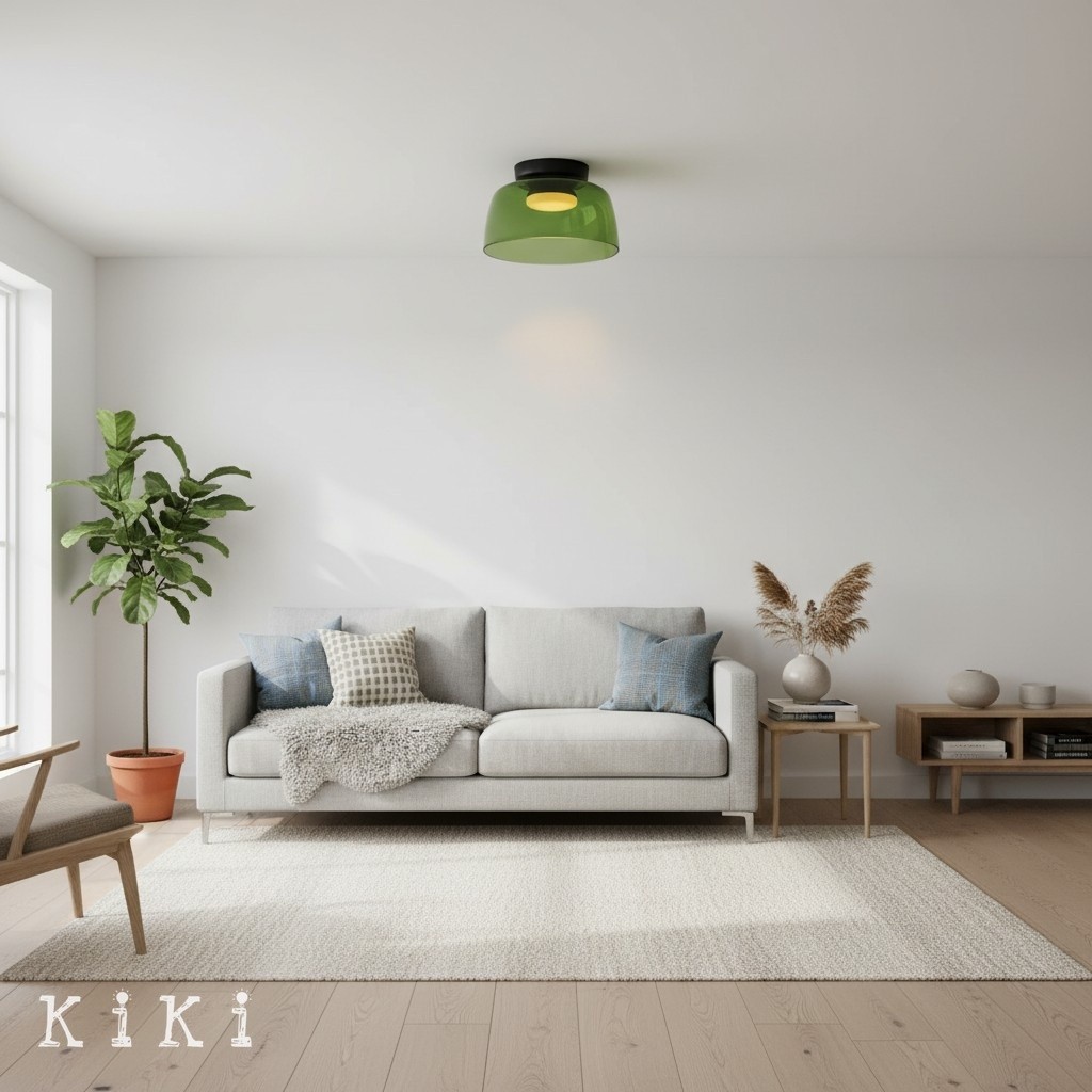 Celestial Scandinavian Glass Ceiling Lamp - Stylish Levels Ceiling Light for Room K2162