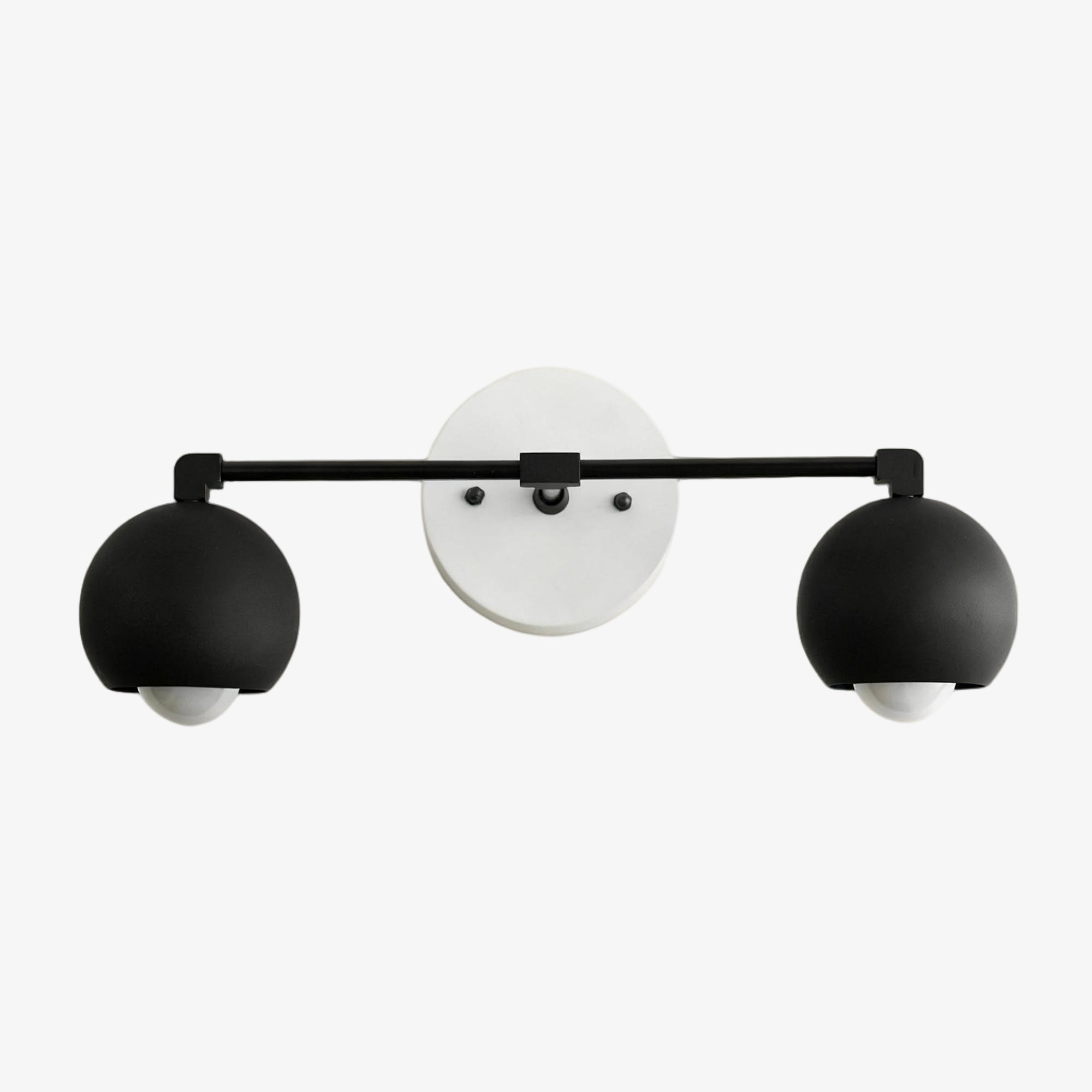 Metio Dome Decorative Vanity Light - Classic Orb Shade Bathroom Wall Lamp K1451