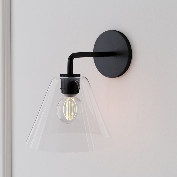 Conica Cone Wall Sconce - 1, 2, 3-Light Modern Glass Lighting K1398