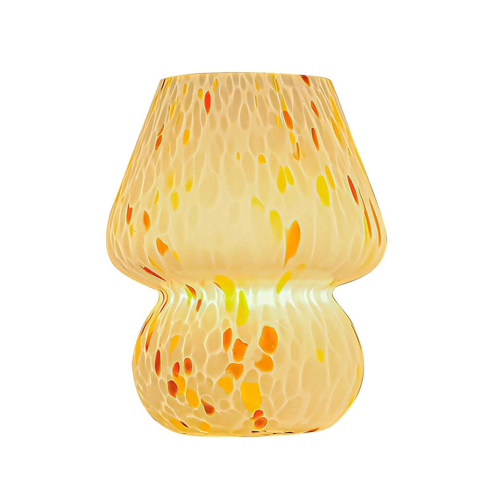 Nordic Macaron Mushroom Glass Table Lamp K54