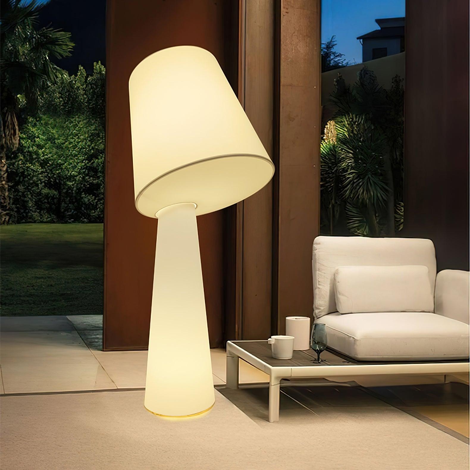 Column Fabric Floor Lamp Suitable For Living Room K328