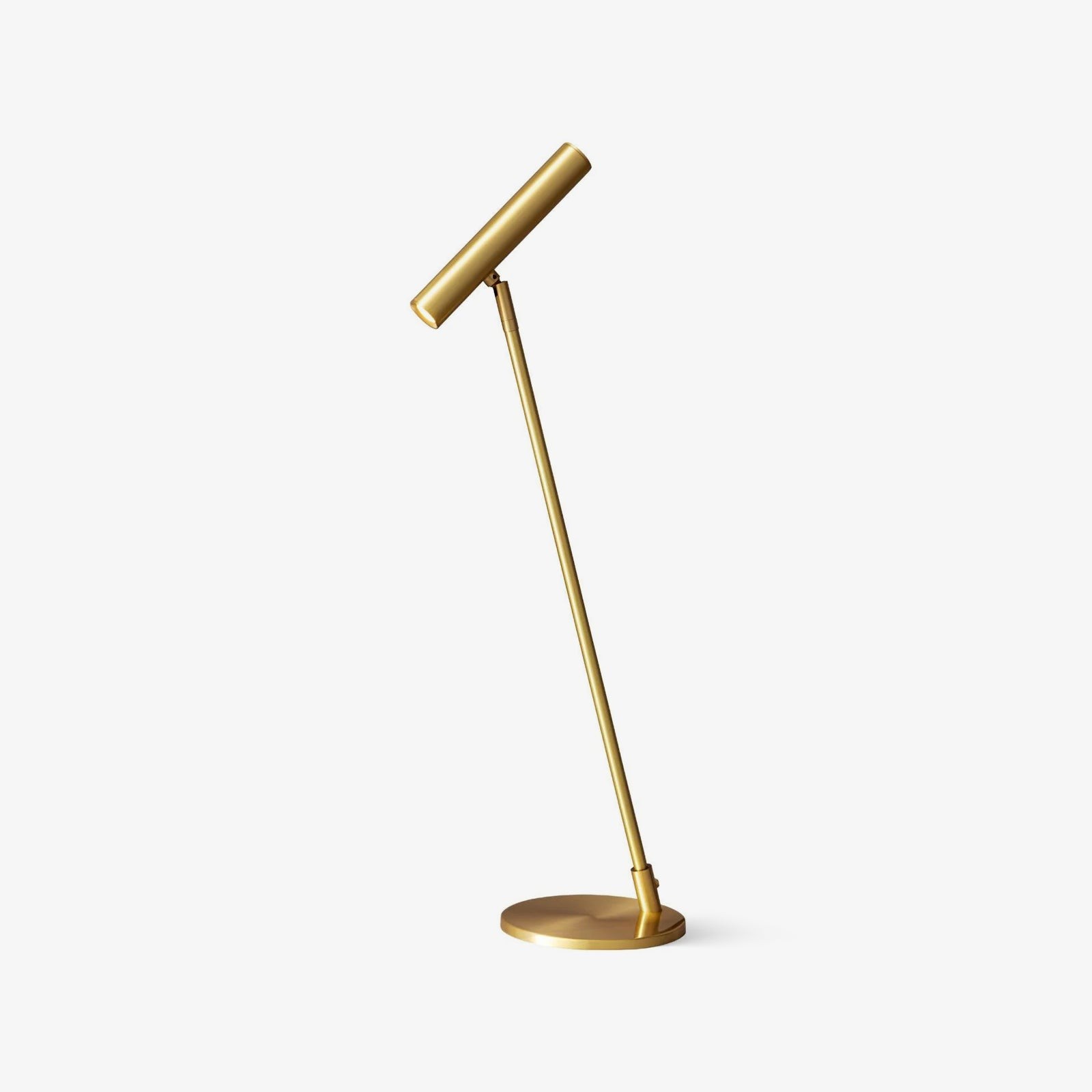 Modern Minimalist Brass Adjustable LED Floor Lamp K707