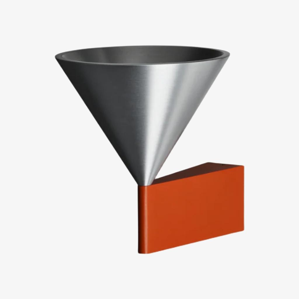 Metorq Geometric Metal Wall Sconce - Contemporary Wall Light for Living Room K2344
