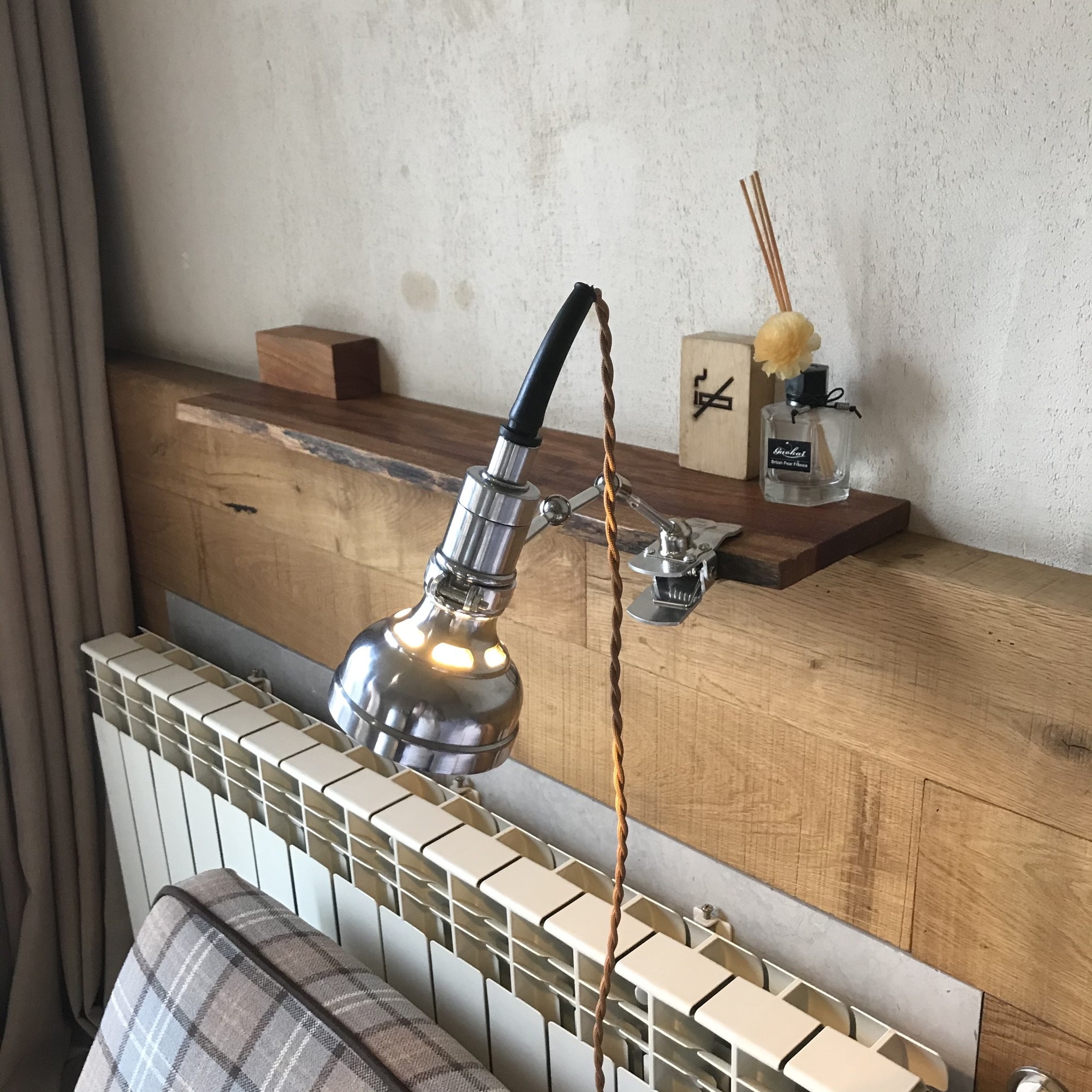Retro Industrial Clip Light
