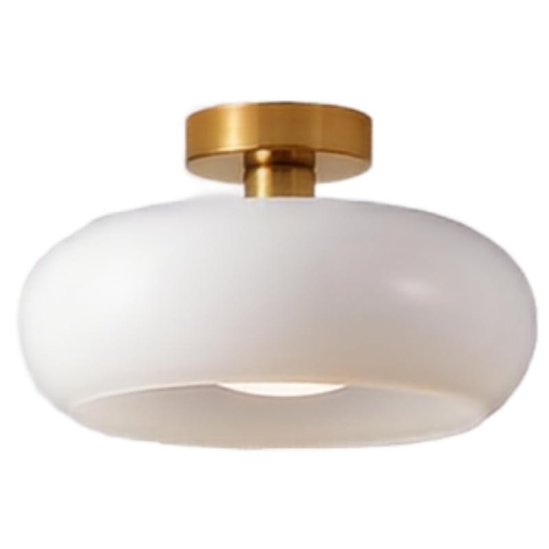 Bauhaus Style Vintage Glass Ceiling Light K72