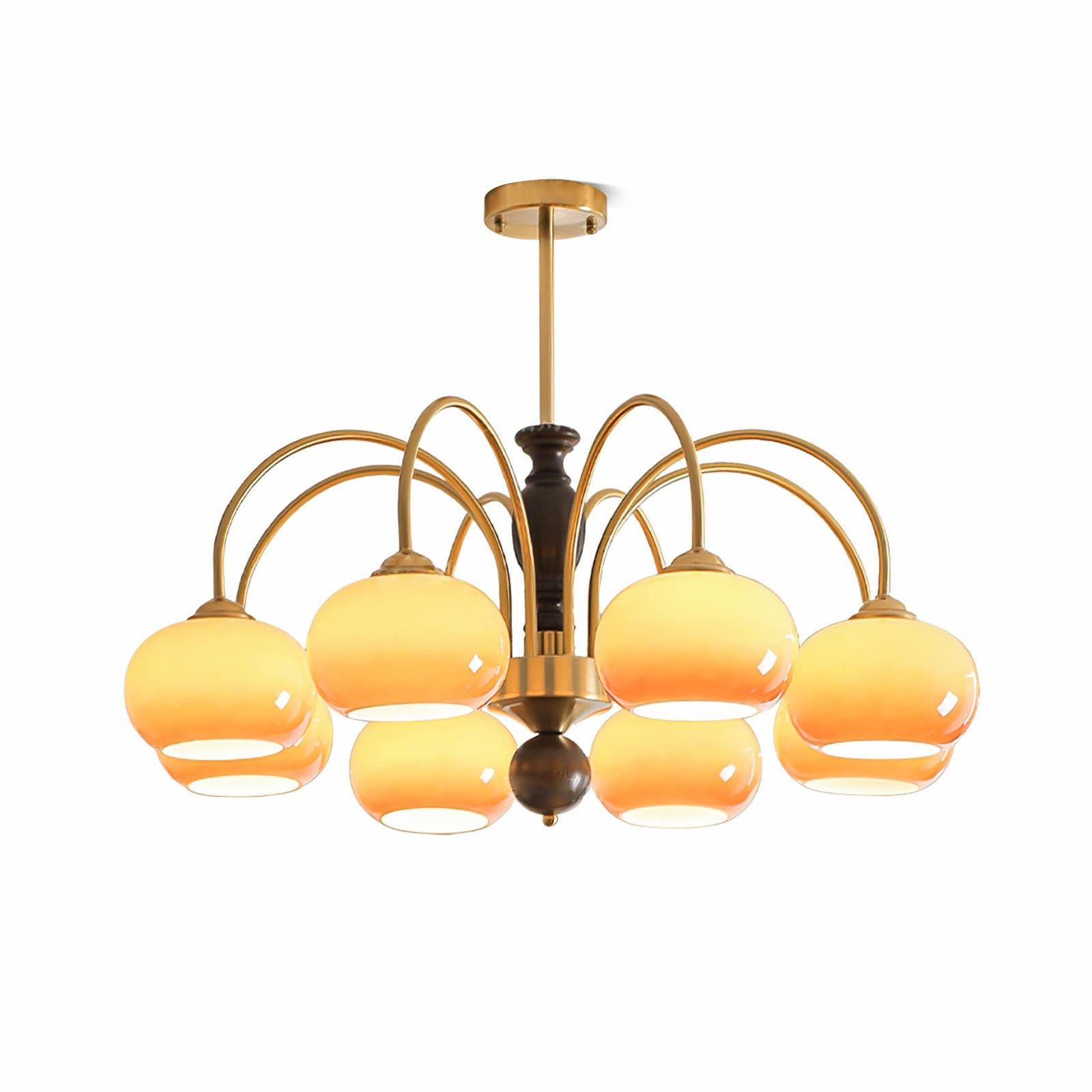 Retro Bauhaus Arch Chandelier K231