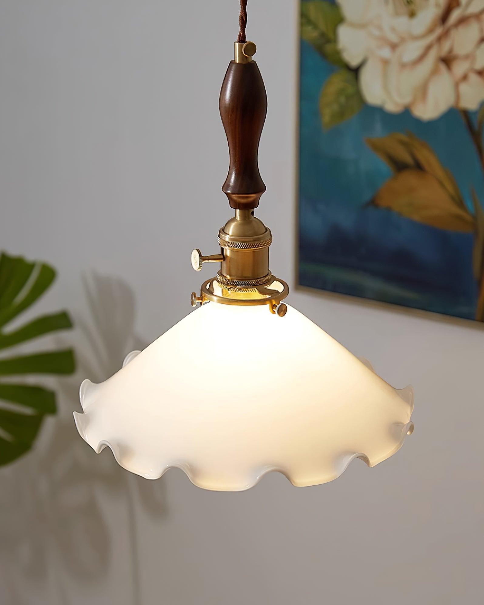 Milky Flower Pendant Light K507