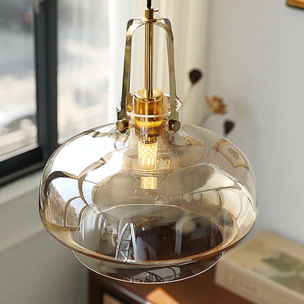 Modern Unique Shaped Fish Tank Glass Pendant Light K1226