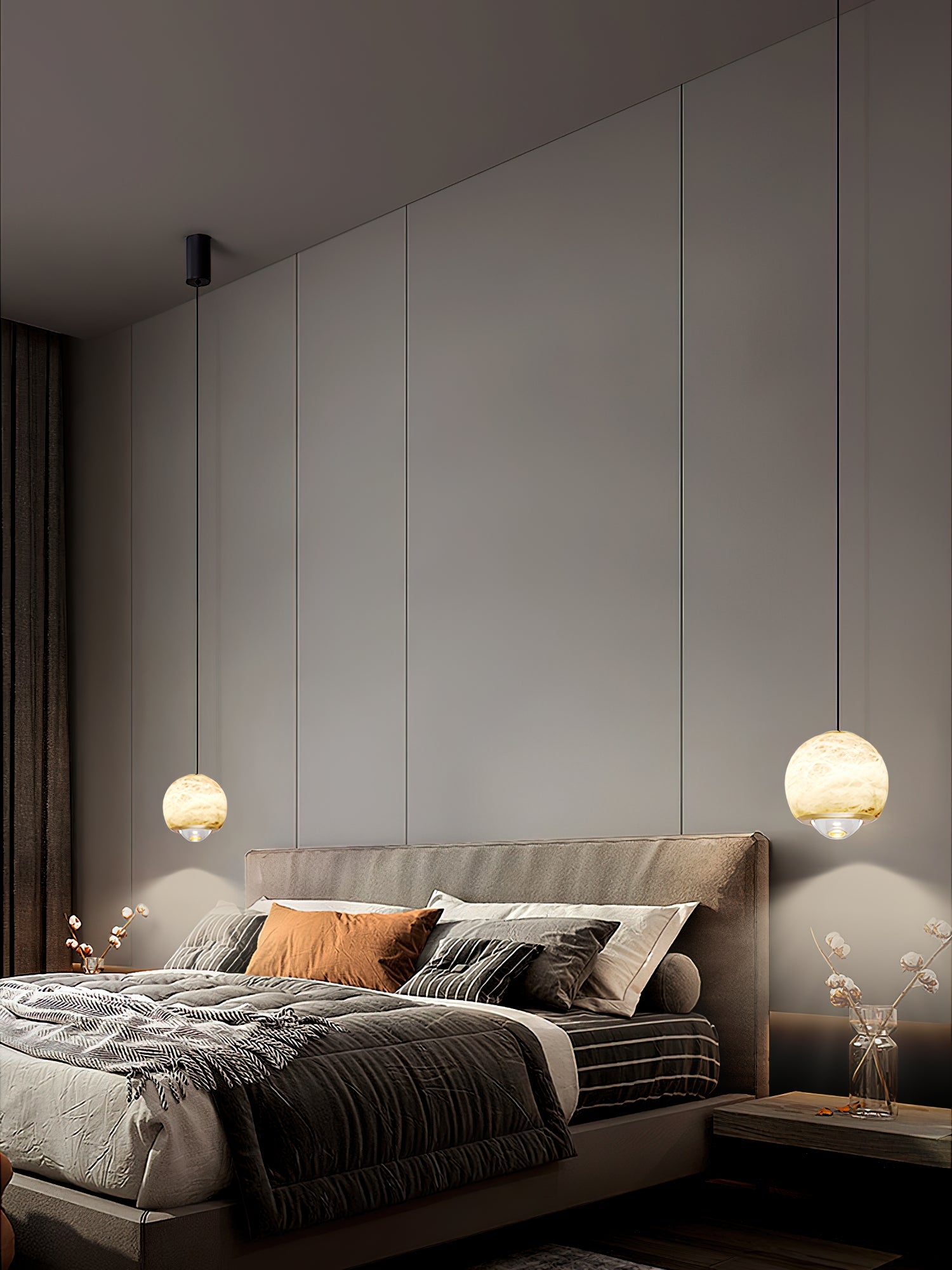 Ferox Alabaster Pendant Light D422