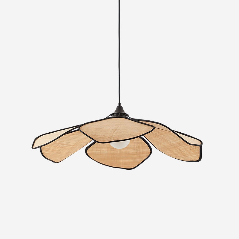 Raffia Petal Pendant Lamp D251