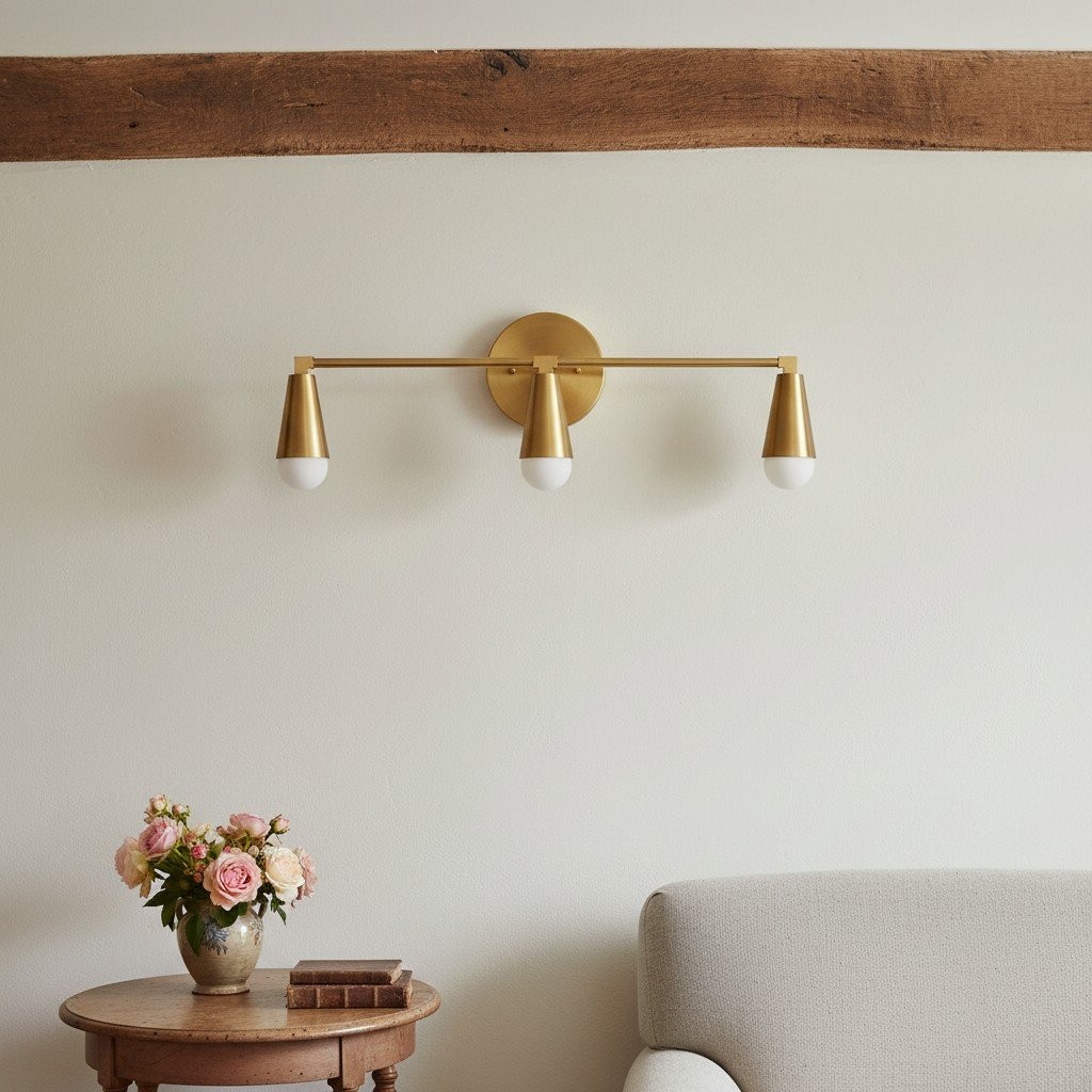 Pyralis Cone 3 Light Vanity Light - Modern Sconce K1461