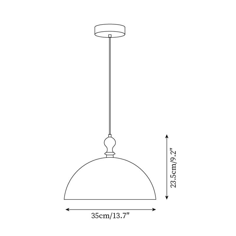 Modern Dome Pendant Light For Kitchen K368