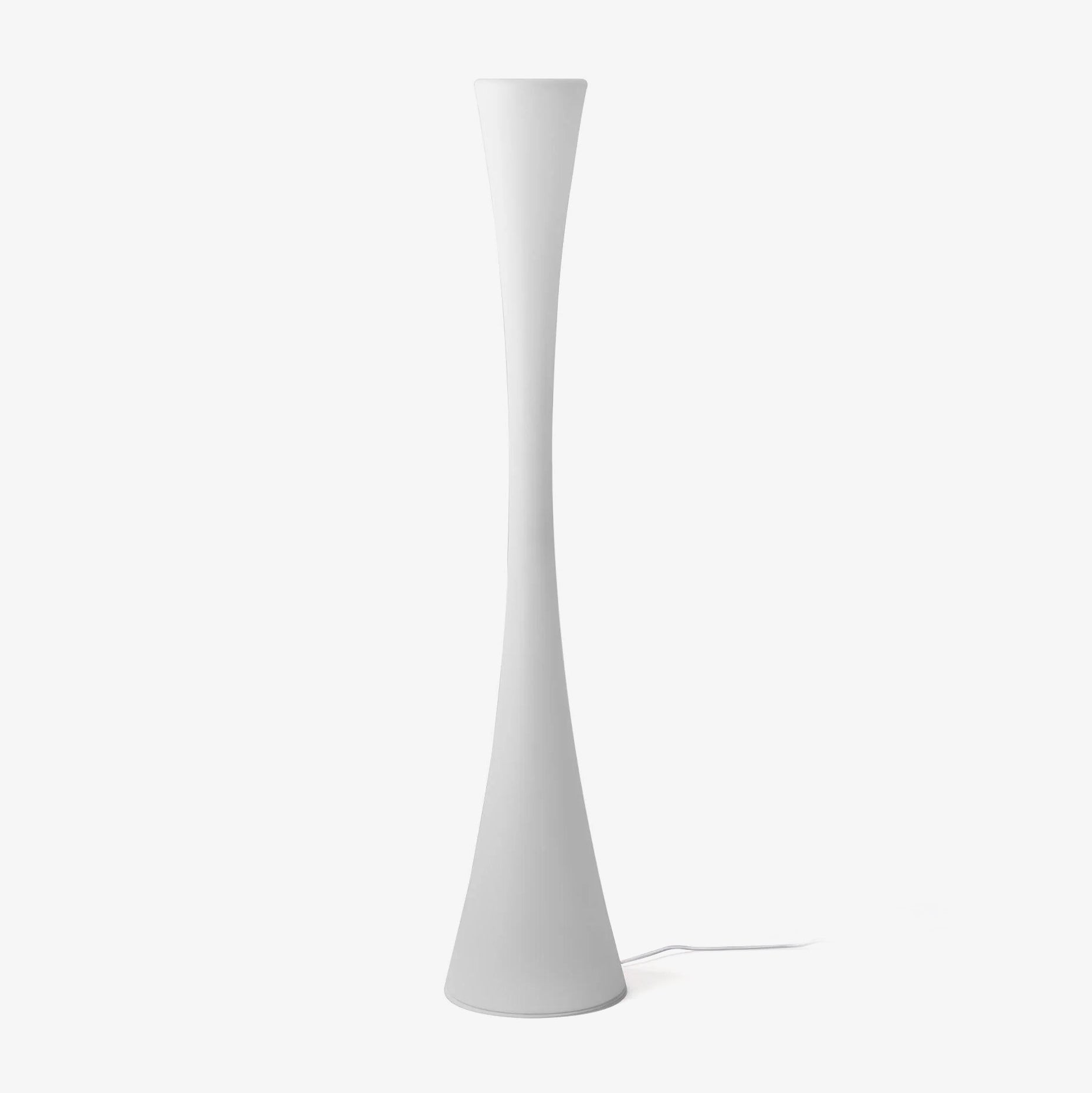Romantic Simple White Column Floor Lamp K819
