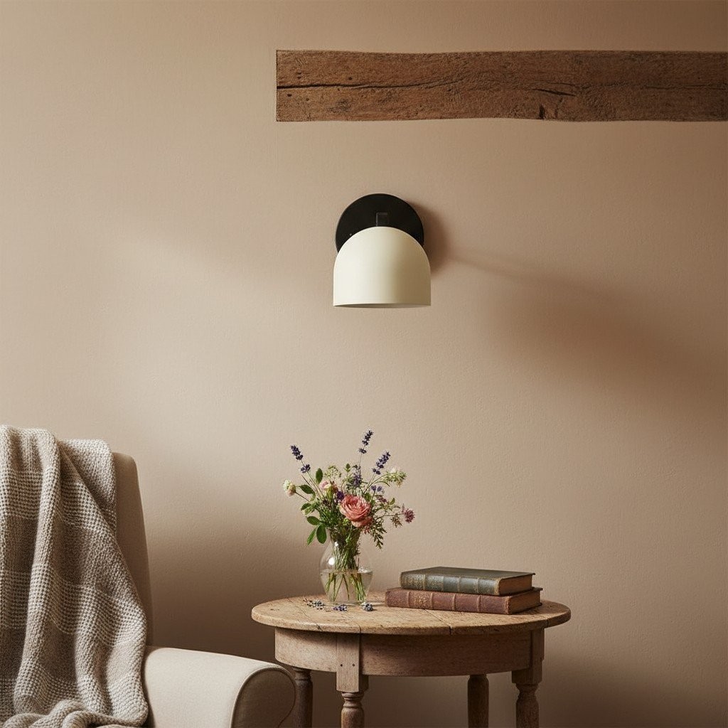 Metio Dome Decorative Wall Sconce Light - Elegant Indoor Lighting Fixture K1531
