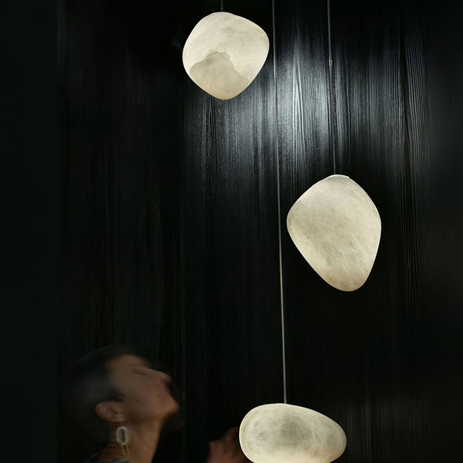 Pebbles Alabaster Pendant Lamp K584