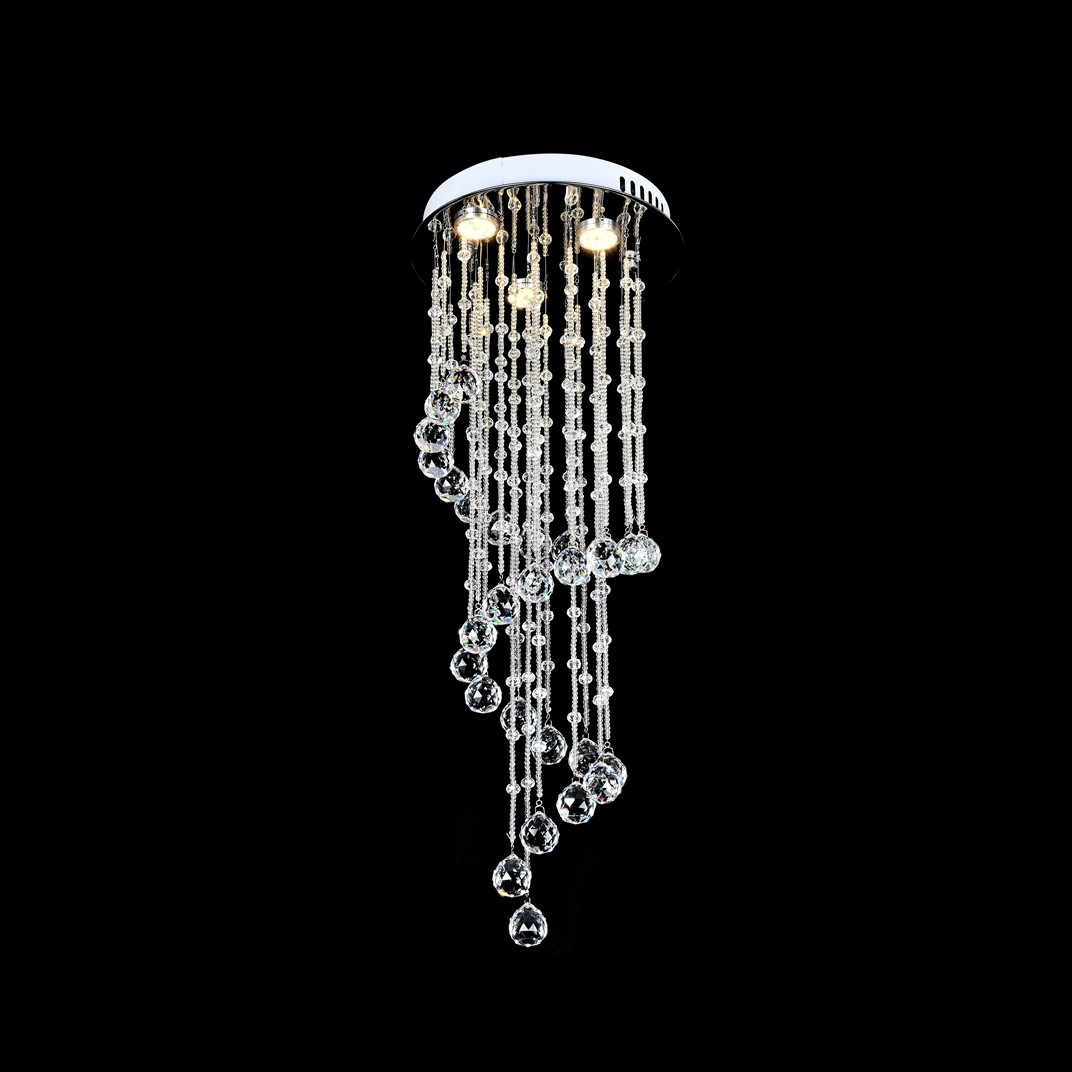 Kiki Luxury Rotary Crystal Chandeliers