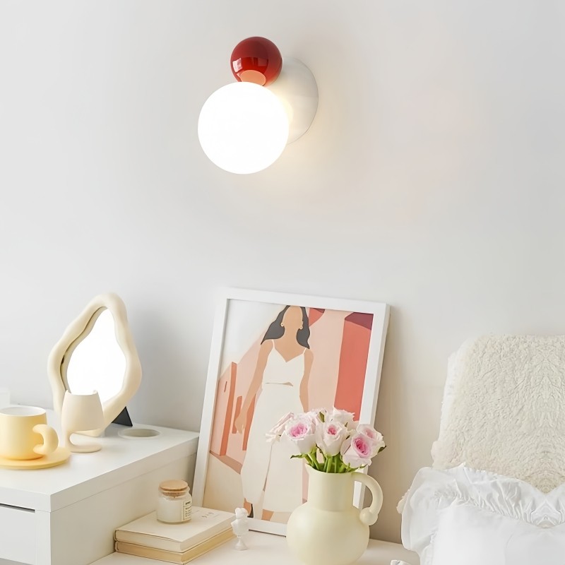 Macaron Globe Metal Wall Light Ceiling Light K566