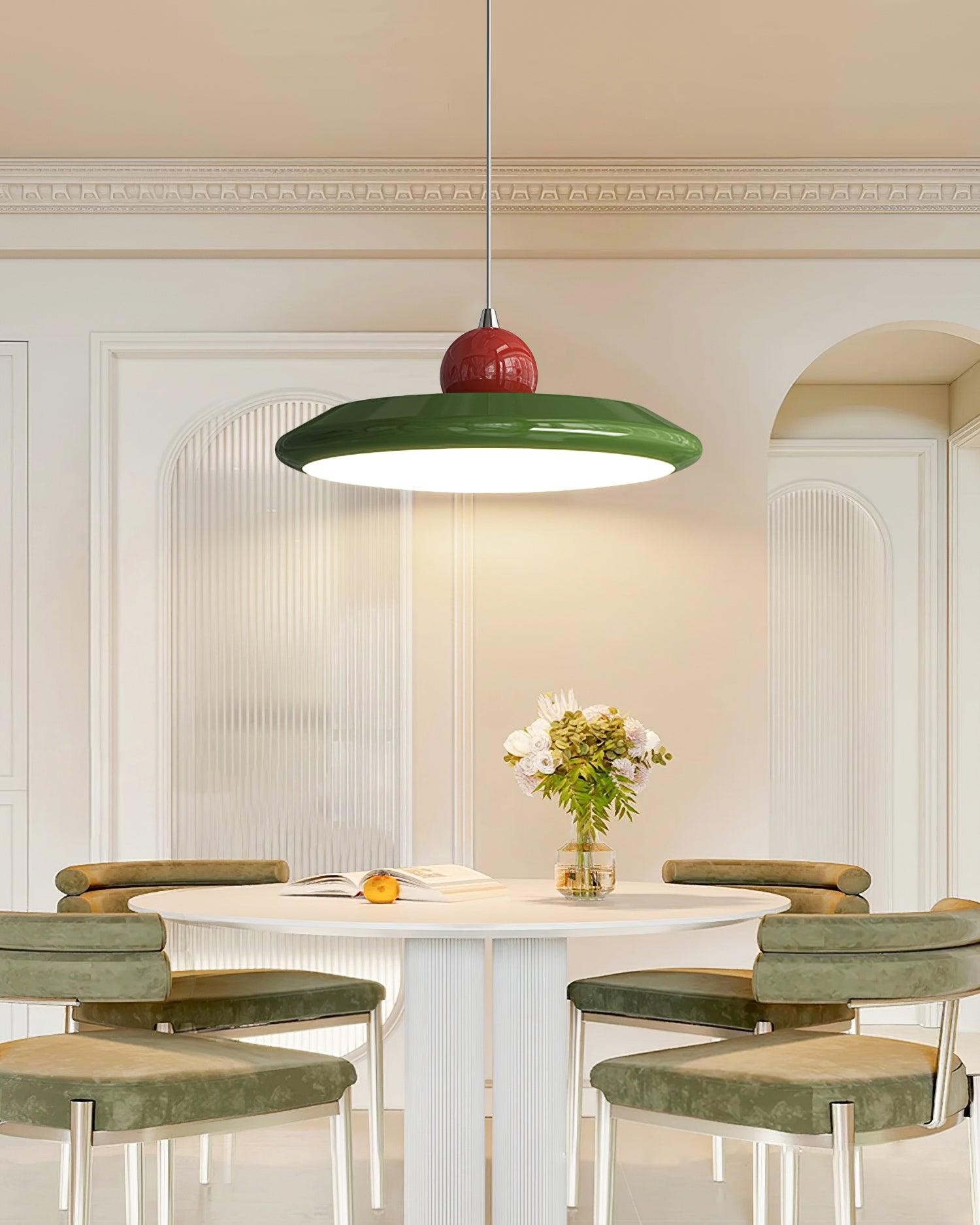 High-Grade Flying Saucer Swing Arm Pendant Lamp K263