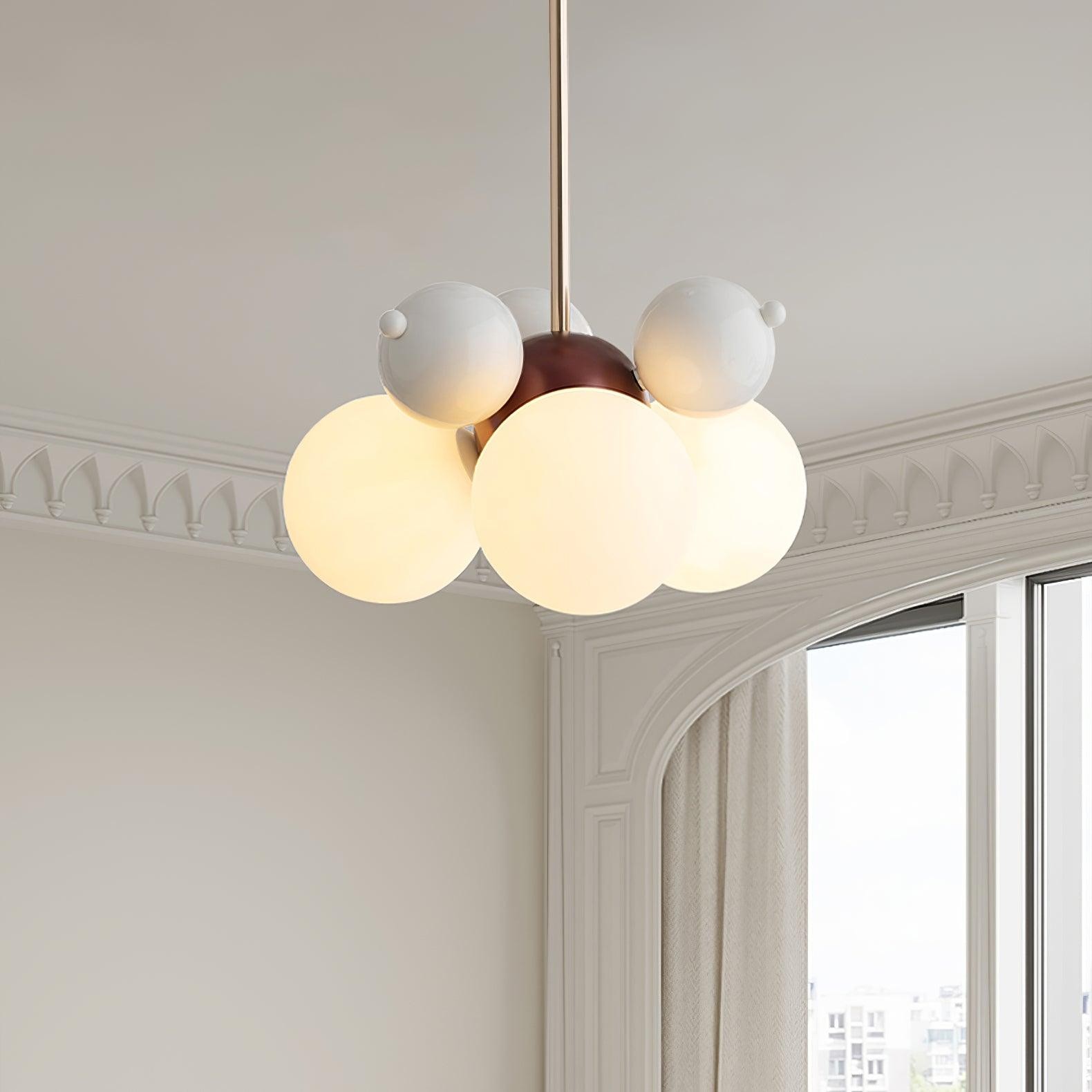 Modern Bubble Shaped Lampshade Pendant Lamp K537