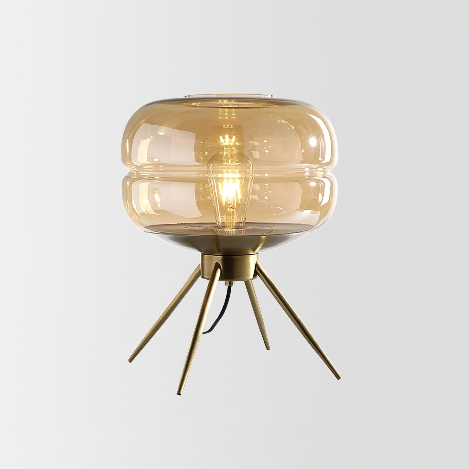 Luxury Personality Colored Glass Cover Tall Table Lamp K515