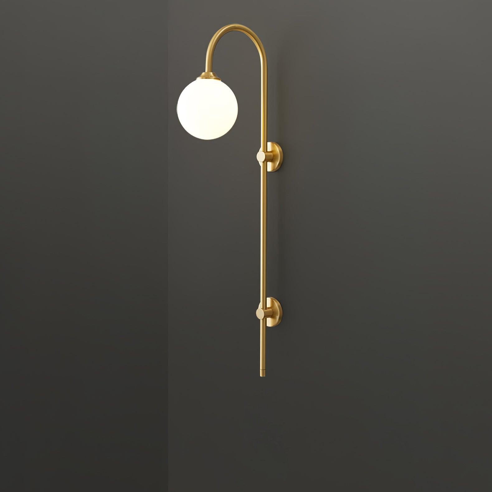 Globe Brass Wall Sconce K410