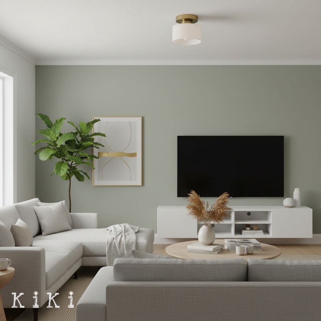 Morandi Cylinder Ceiling Light - Minimalist Flush Mount for Indoor Spaces K893